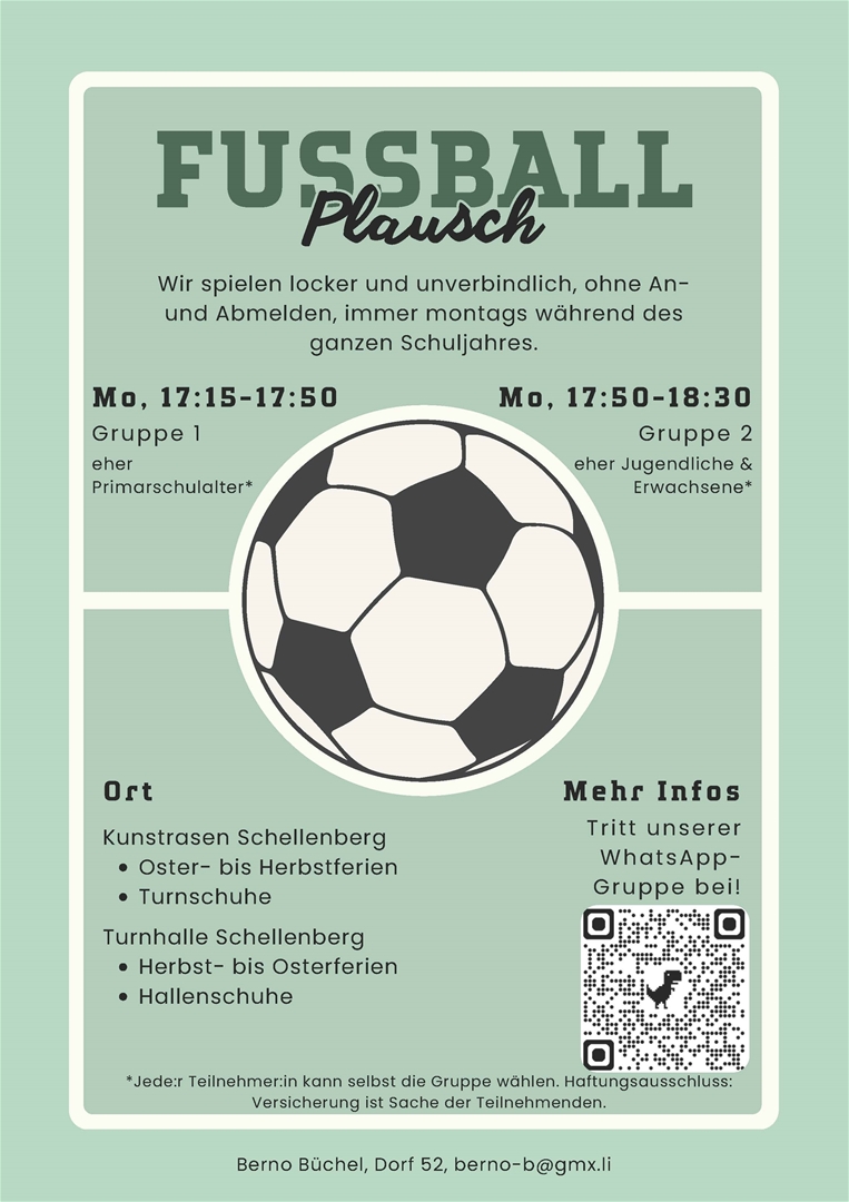 Fussballplausch